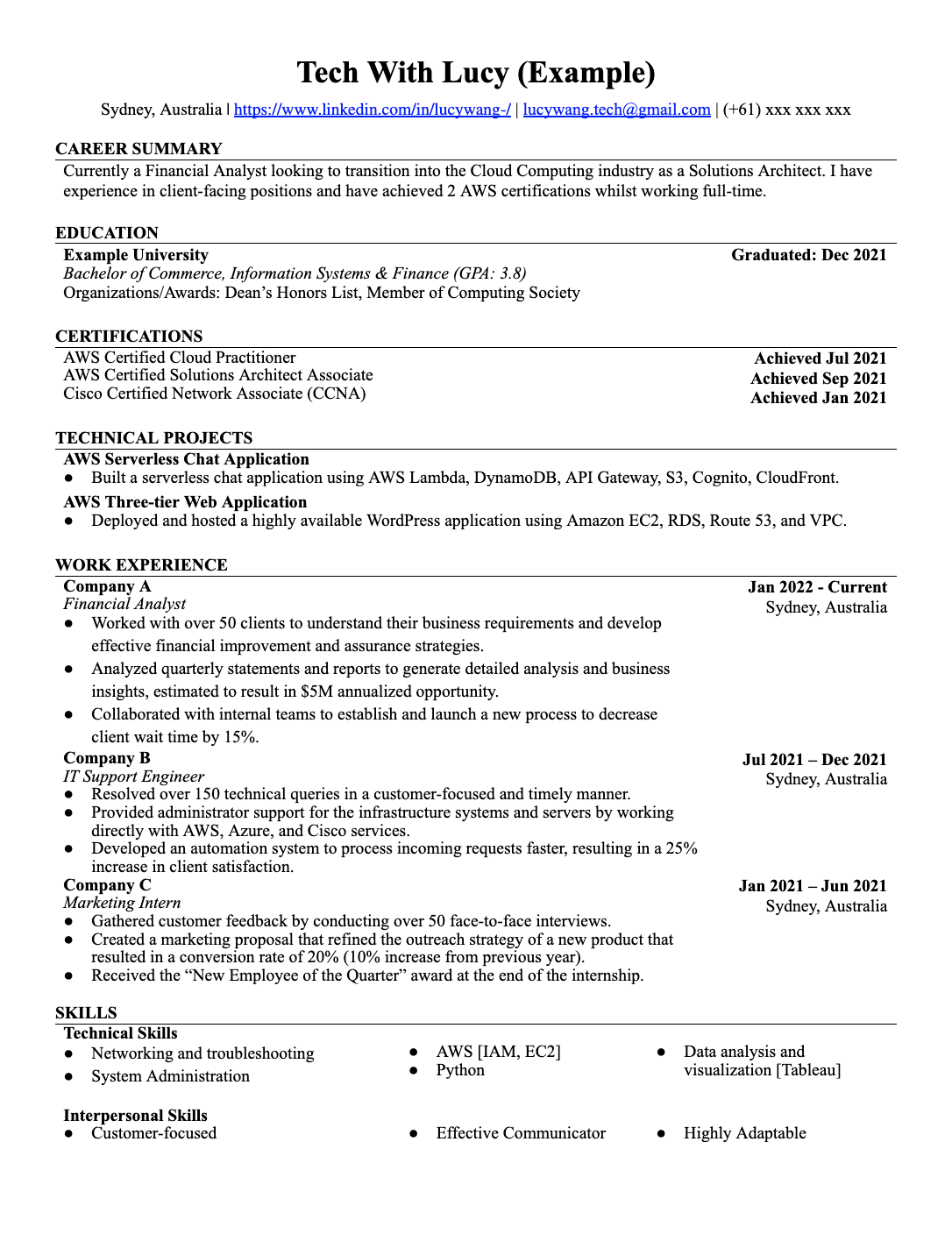 The Complete Resume Checklist